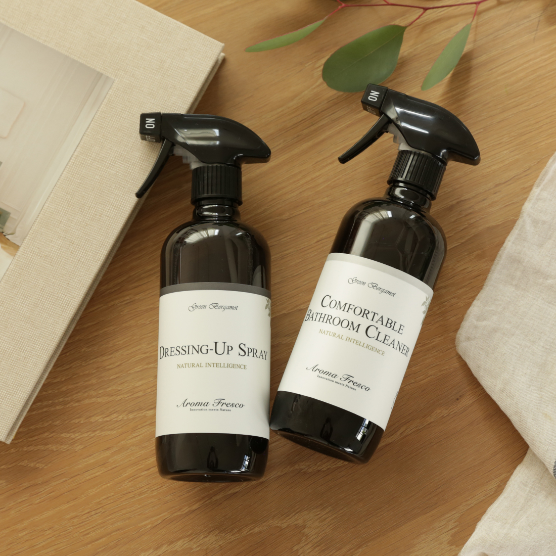 地球にも優しいボトルとラベル