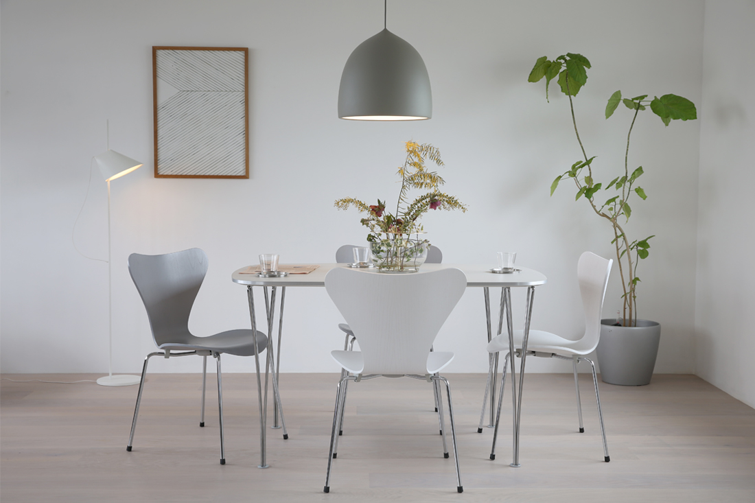 セブンチェア カラードアッシュ FRITZ HANSEN|北欧インテリア セブンチェア カラードアッシュ FRITZ HANSEN|北欧インテリア