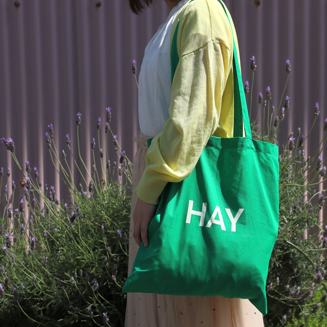 GREEN TOTE BAG