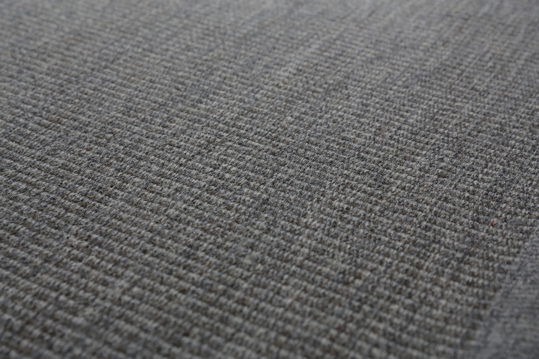 ハーパー グレー ラグの生地アップ