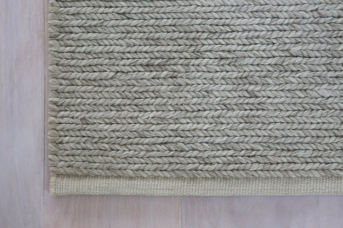 クヴァドラ アラム ラグの織り目