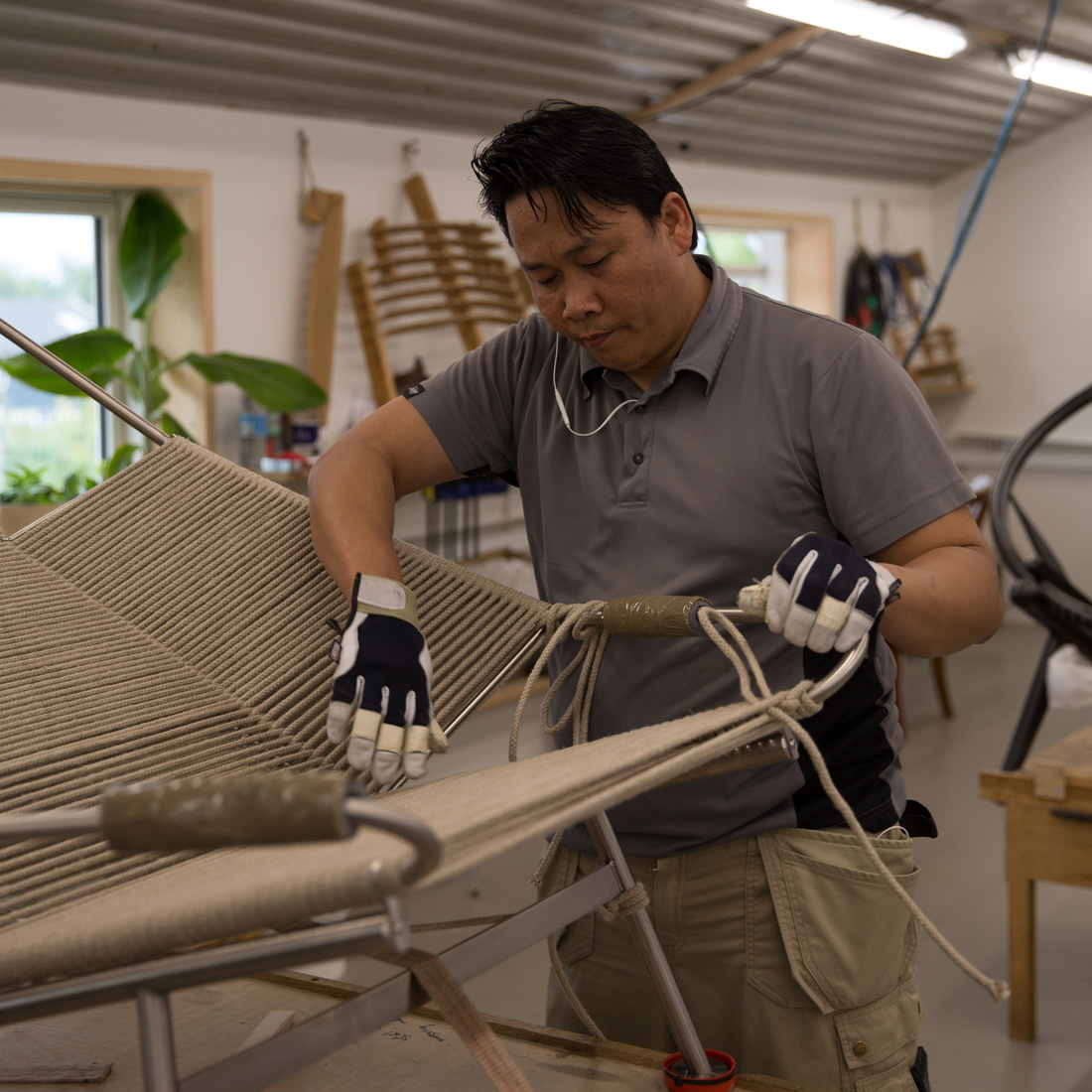 北欧家具の名作PP225フラッグハリヤードチェア