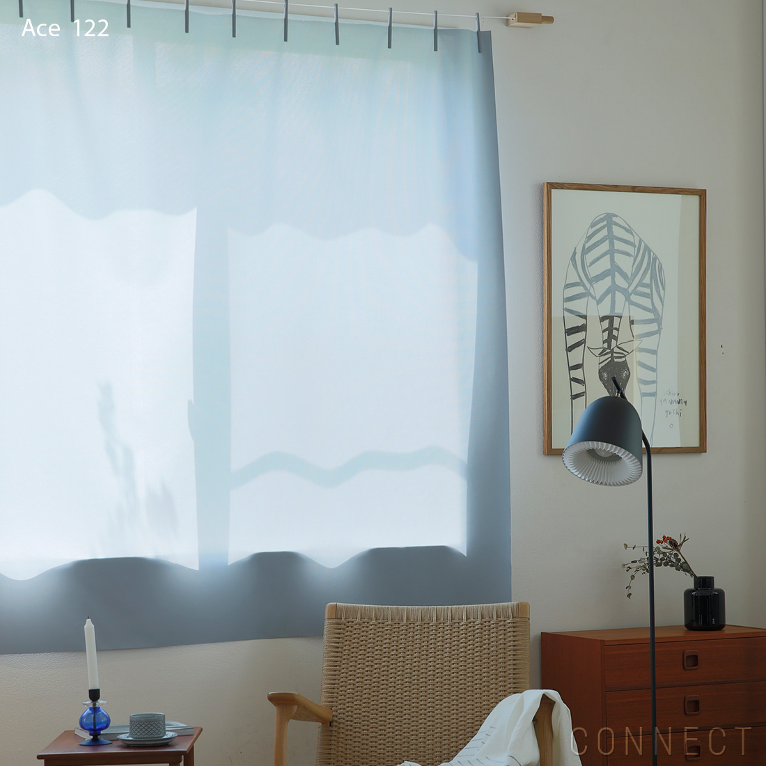 Kvadrat クヴァドラ Ready Made Curtain レディメイドカーテン Pegs ペグ Connect