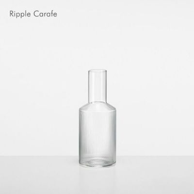 【在庫限り特別セール】Ferm Living（ファームリビング）/ Ripple Carafe / カラフェ