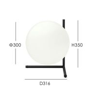 FLOS(フロス) / IC LIGHTS T2（アイシーライツT2）/ ブラック