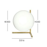 FLOS(フロス) / IC LIGHTS T2（アイシーライツT2）/ ゴールド