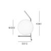 FLOS(フロス) / IC LIGHTS T1 LOW（アイシーライツT1 LOW）/ クローム