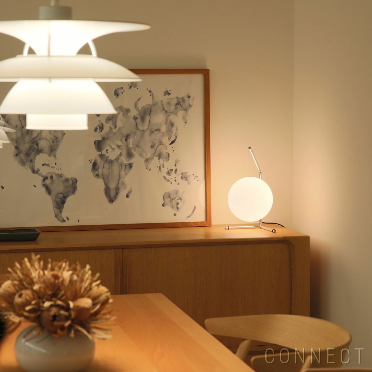 FLOS(フロス) / IC LIGHTS T1 LOW（アイシーライツT1 LOW）/ クローム