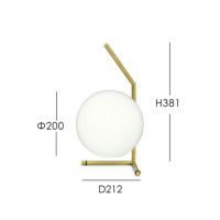 FLOS(フロス) / IC LIGHTS T1 LOW（アイシーライツT1 LOW）/ ゴールド