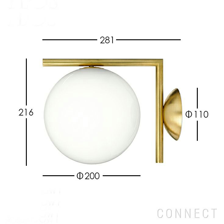 FLOS(フロス) / IC LIGHTS C/W1（アイシーライツC/W1）/ ゴールド