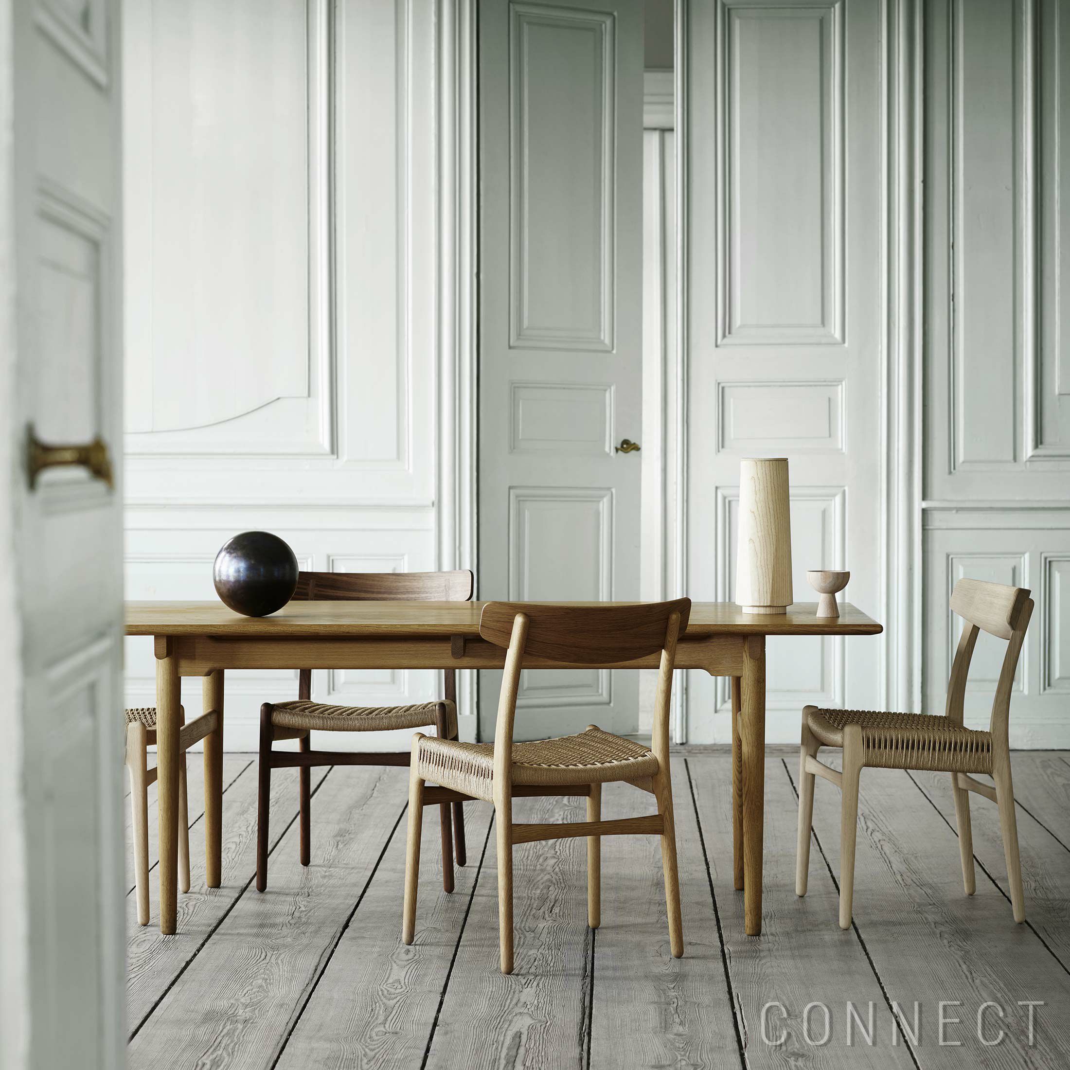 CARL HANSEN & SON （カール・ハンセン＆サン） / CH327 ダイニングテーブル / オーク材・オイル仕上げ / 190×95cm