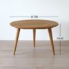 CARL HANSEN & SON（カール・ハンセン＆サン） / CH008 / オーク材・オイル仕上げ / φ78cm / コーヒーテーブル