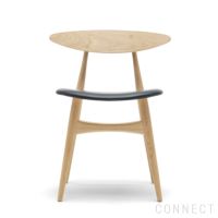 CARL HANSEN & SON （カールハンセン＆サン） CH33P オーク材・オイルフィニッシュ・ブラック レザー (Thor301)