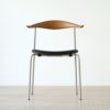 CARL HANSEN & SON （カールハンセン＆サン） CH88P  オーク材・オイルフィニッシュ・ブラック レザー (Thor301)・ステンレスフレーム