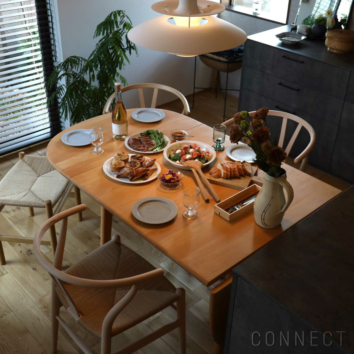 CARL HANSEN&SON （カールハンセン＆サン） CH002 / ダイニングテーブル ビーチ材・オイルフィニッシュ