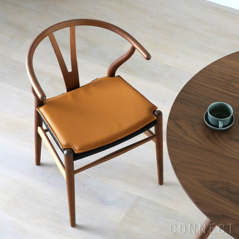 CARL HANSEN&SON （カールハンセン＆サン） CH24 / Yチェア （ワイチェア） 専用 両面 レザークッション / ゴールデンブラウン Loke 7050