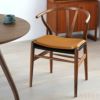 CARL HANSEN&SON （カールハンセン＆サン） CH24 / Yチェア （ワイチェア） 専用 両面 レザークッション / ゴールデンブラウン Loke 7050