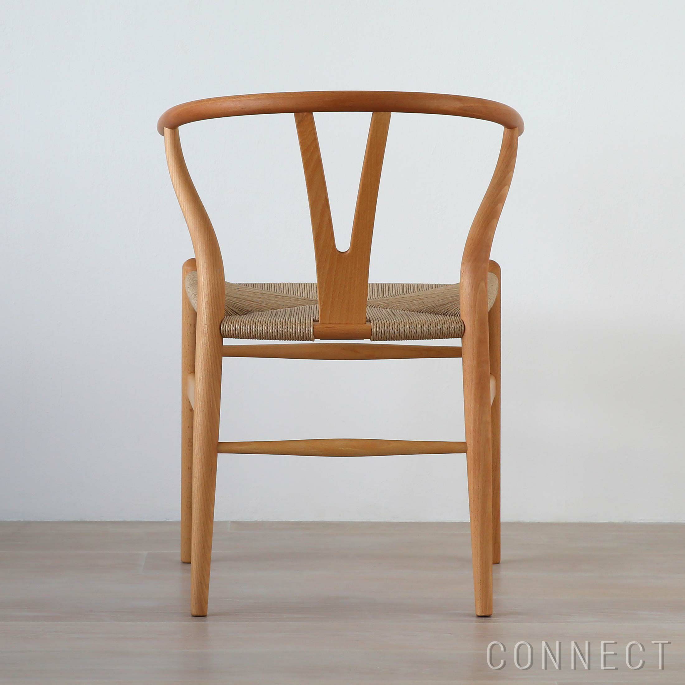 CARL HANSEN & SON （カール・ハンセン＆サン） / CH24 / Yチェア（ワイチェア） ビーチ材・オイル仕上げ SH45cm