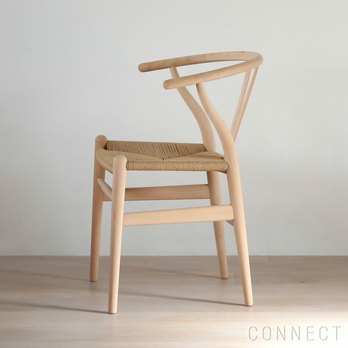 CARL HANSEN & SON （カール・ハンセン＆サン） / CH24 / Yチェア（ワイチェア） ビーチ材・ソープ仕上げ SH45cm