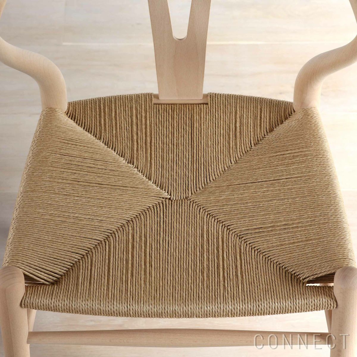 CARL HANSEN & SON （カール・ハンセン＆サン） / CH24 / Yチェア（ワイチェア） ビーチ材・ソープ仕上げ SH45cm
