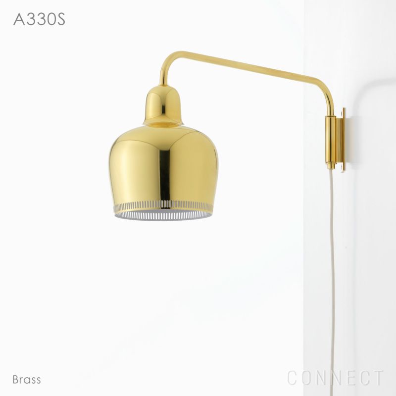 artek(アルテック) / A330S Wall Lamp "Golden Bell"（A330S　ウォールランプ　ゴールデンベル）/ ブラス