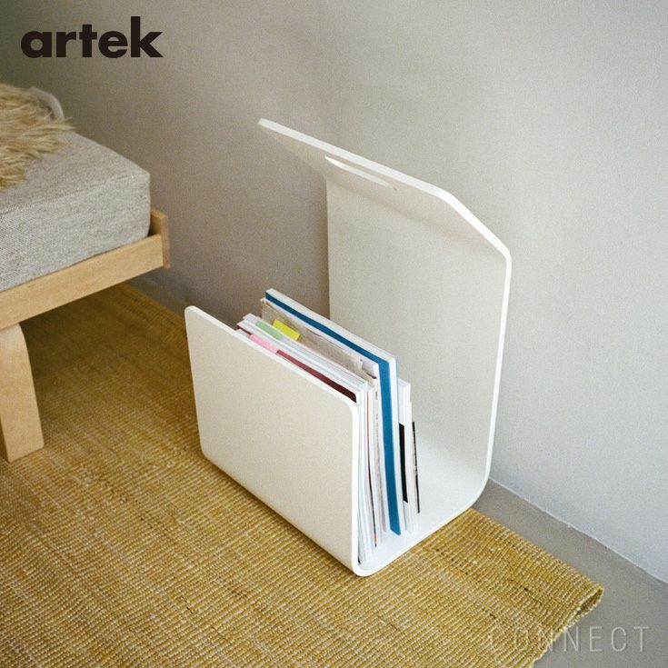artek(アルテック) / PN001 MAGAZINE RACK“KANTO“（マガジンラック カント）/ホワイト