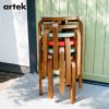 artek(アルテック) / STOOL E60 (スツールE60) / ウォルナット ステイン