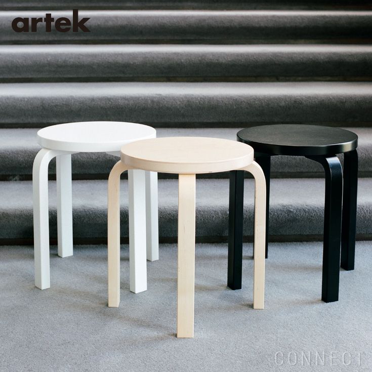 artek(アルテック) / STOOL E60 (スツールE60) / ホワイト
