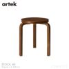 artek(アルテック) / STOOL 60 (スツール60) / ウォルナット ステイン