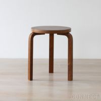 Artek（アルテック） / STOOL 60（スツール60） / バーチ材・ウォルナットステイン仕上げ