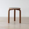 Artek（アルテック） / STOOL 60（スツール60） / バーチ材・ウォルナットステイン仕上げ