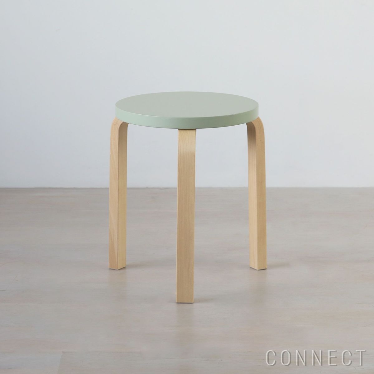 Artek（アルテック） / STOOL 60（スツール60） / パイミオカラー / バーチ材 / 座面・グリーンラッカー / スツール