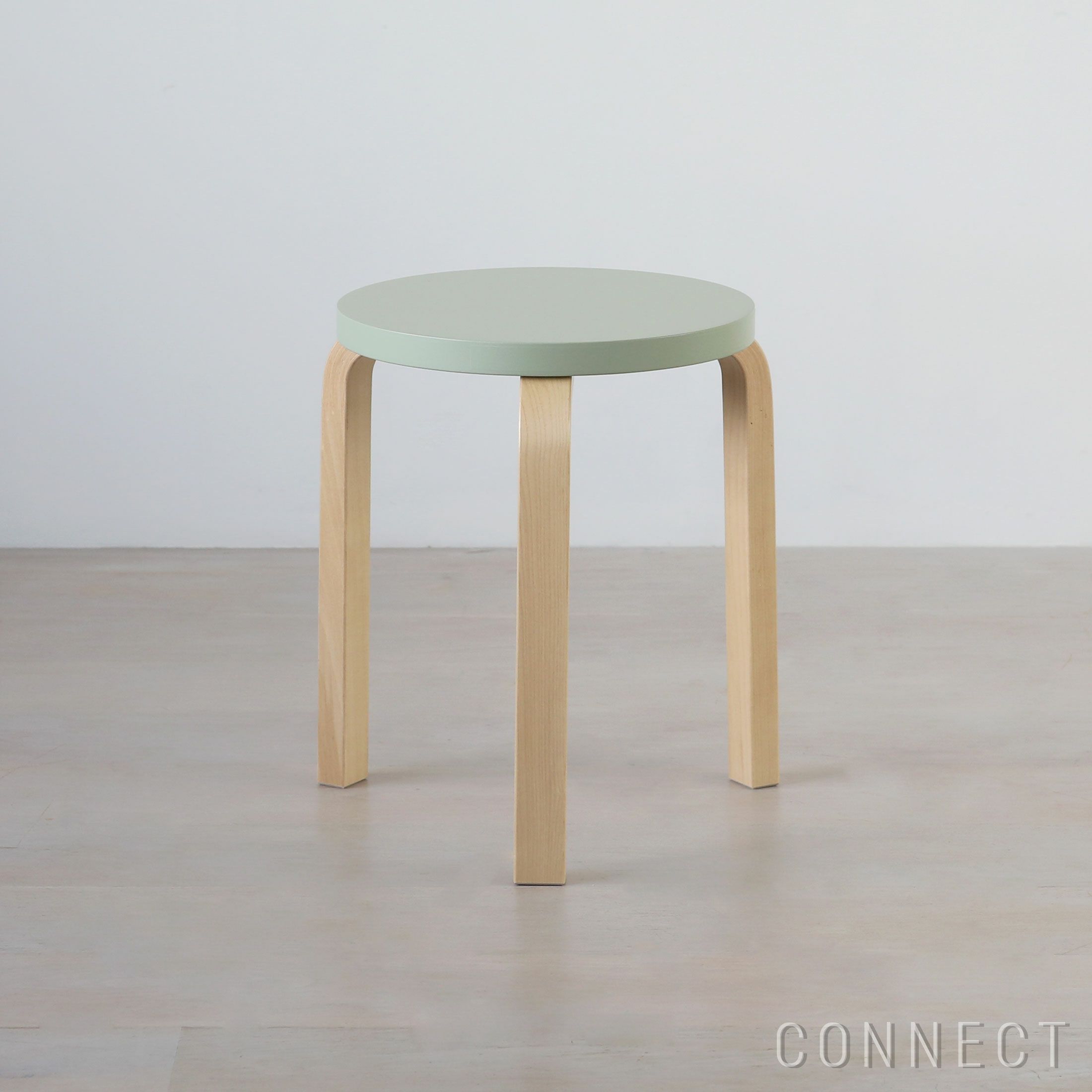 Artek（アルテック） / STOOL 60（スツール60） / パイミオカラー / バーチ材 / 座面・グリーンラッカー / スツール