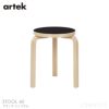 artek(アルテック) / STOOL 60 (スツール60) / ブラックリノリウム