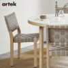 Artek（アルテック） / TABLE 91 / バーチ材 / 天板・ホワイトラミネート / ラウンドテーブル / φ125cm