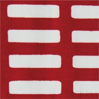 Artek(アルテック)/Fabrics SIENA レッド×ホワイト | CONNECT