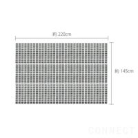 artek(アルテック)/テーブルクロス SIENA ブラック220cmカット