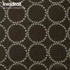 Kvadrat （クヴァドラ）フェザークッション  32cm /  mina perhonen（ミナペルホネン）Tambourine Hallingdal  398 ブラウン【CONNECTオリジナル】