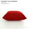 Kvadrat /  Raf Simons（クヴァドラ / ラフ・シモンズ）フェザークッション  45cm /  Sunniva652　レッド 【CONNECTオリジナル】