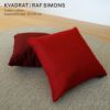 Kvadrat /  Raf Simons（クヴァドラ / ラフ・シモンズ）フェザークッション  45cm /  Sunniva652　レッド 【CONNECTオリジナル】