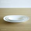 yumiko iihoshi porcelain （イイホシユミコ）/ Oval plate M / オーバルプレート　M (lily white)