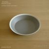 yumiko iihoshi porcelain （イイホシユミコ） dishes（ディッシーズ） プレート23cm 〈moss gray〉モスグレー