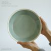 yumiko iihoshi porcelain （イイホシユミコ） dishes（ディッシーズ） プレート23cm 〈pistachio green〉ピスタチオグリーン