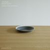 yumiko iihoshi porcelain （イイホシユミコ） dishes（ディッシーズ） プレート23cm 〈fog gray〉フォググレー