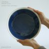 yumiko iihoshi porcelain （イイホシユミコ） dishes（ディッシーズ） プレート23cm 〈ink blue〉インクブルー