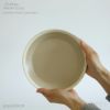yumiko iihoshi porcelain （イイホシユミコ） dishes（ディッシーズ）  プレート20cm 〈sand beige〉サンドベージュ