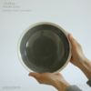 yumiko iihoshi porcelain （イイホシユミコ） dishes（ディッシーズ）  プレート20cm 〈fog gray〉フォググレー