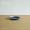 yumiko iihoshi porcelain （イイホシユミコ） dishes（ディッシーズ）  プレート20cm 〈ink blue〉インクブルー