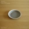 yumiko iihoshi porcelain （イイホシユミコ） dishes（ディッシーズ） プレート18cm  〈moss gray〉モスグレー