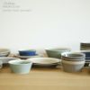 yumiko iihoshi porcelain （イイホシユミコ） dishes（ディッシーズ） プレート18cm 〈ink blue〉インクブルー
